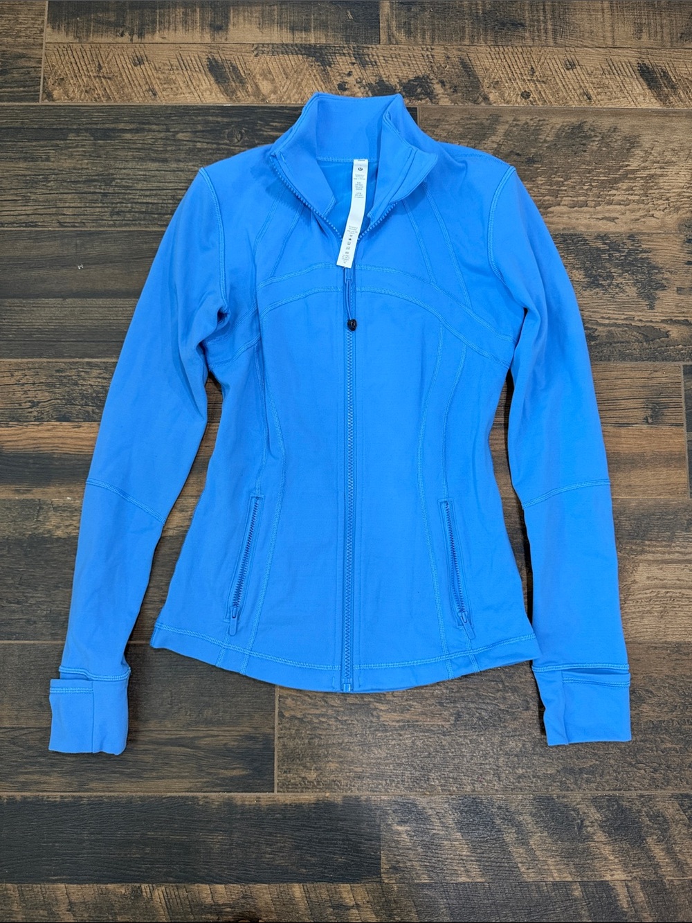 lululemon athletica Bright Blue Zip-Up Utility Jacket